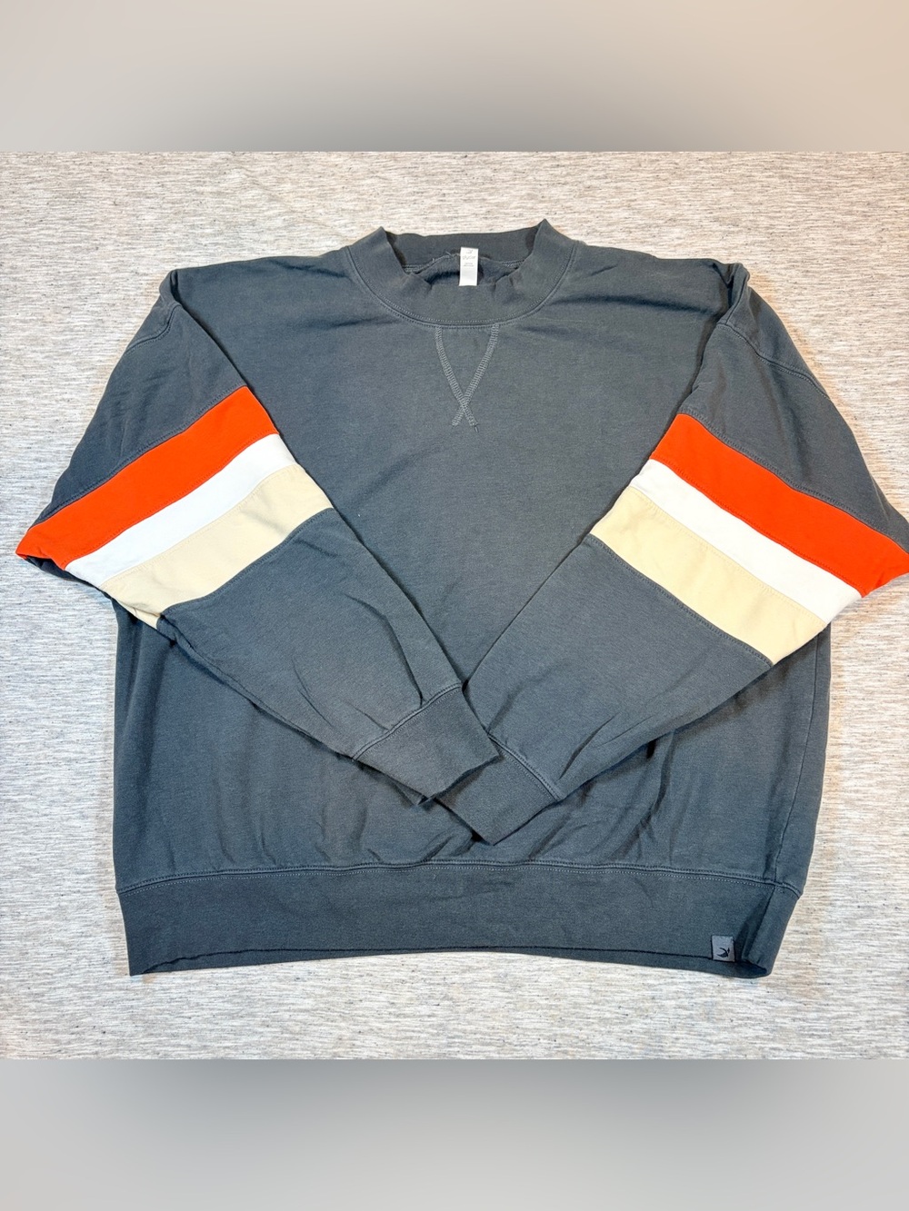 Glyder Women’s Oversized Crew Sweatshirt Grey Size Medium